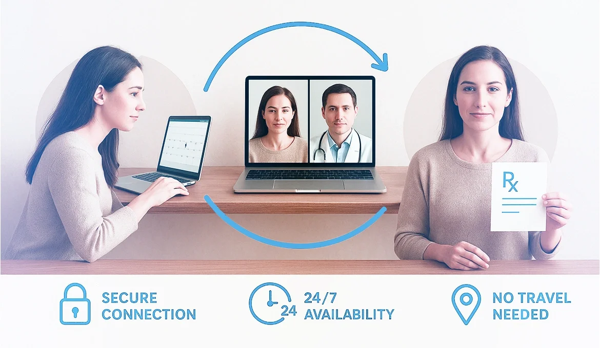 Medicompare-Telehealth - how it works Medicompare-Telehealth - how it works