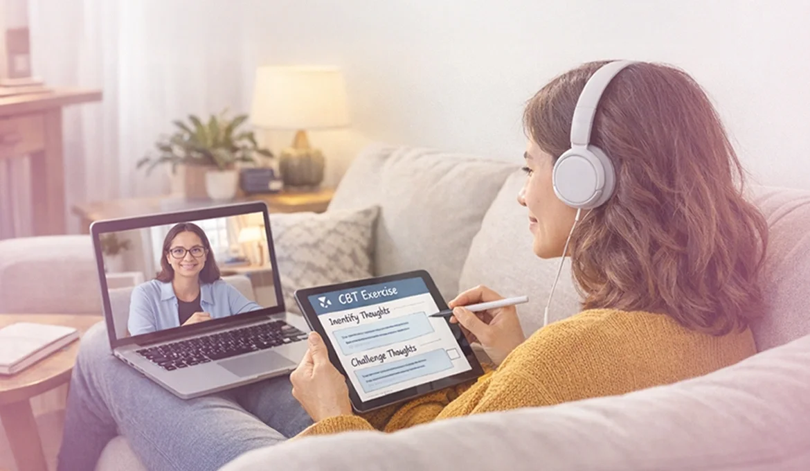 Medicompare - What to Expect From Telehealth Anxiety Therapy: Sessions, Tools, and Outcomes